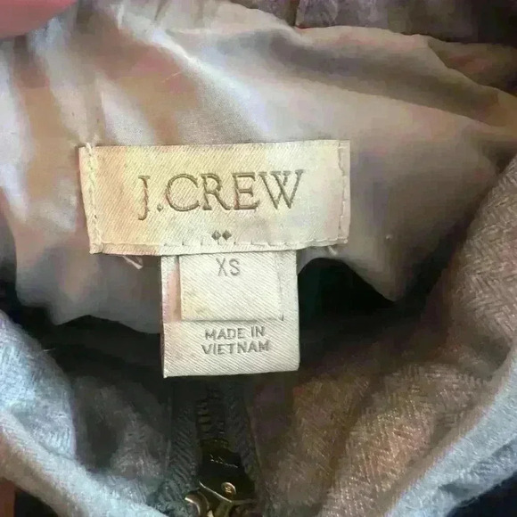 J.Crew Gray Vest GUC Size XS - Picture 3 of 3